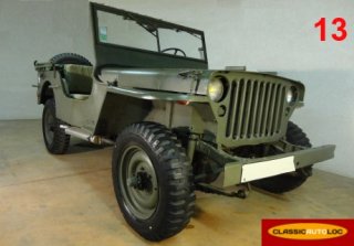 Jeep Willys 1960 Kaki