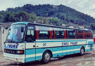 Kassbohrer S213H 1981 blanc/bleu