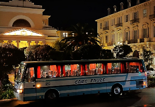 Kassbohrer S213H 1981 blanc/bleu