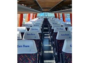 Kassbohrer S213H 1981 blanc/bleu