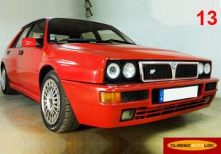 Lancia Delta HF Turbo 1992 Rouge