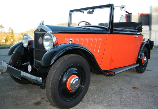 Mathis PYC 1932 NOIRE ORANGE 