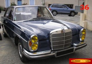 MERCEDES 280 SE 1972 Bleu