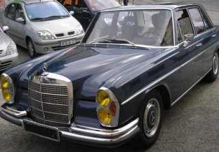 MERCEDES 280 SE 1972 Bleu