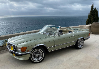 Mercedes 280 SL 1976 Vert