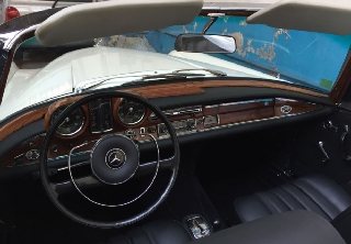 Mercedes Benz 250 SEL 1968 Crème