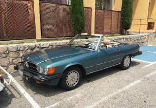 Mercedes Benz 560 SL 1986 
