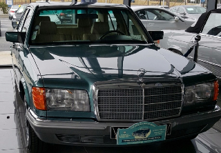 Mercedes Benz S280SE W126 1981 Verte