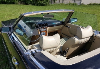 Mercedes Benz SL 450 CARBRIOLET 1979 NOIR