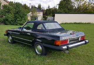 Mercedes Benz SL 450 CARBRIOLET 1979 NOIR