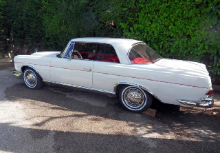 Mercedes Benz W111 - 280 sec 1968 Blanc