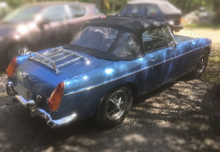 Mg MgB roadster 1973 Bleu