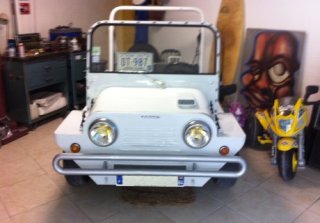 Mini Moke Schmitt 1983 Blanc
