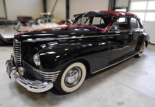 Packard Super clipper 1947 Noire rouge 