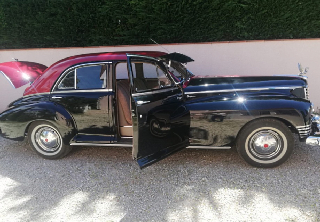 Packard Super clipper 1947 Noire rouge 