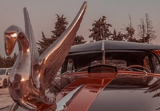 Packard Super clipper 1947 Noire rouge 