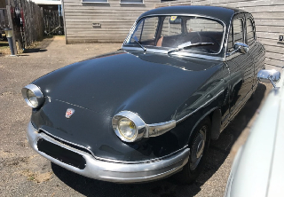 Panhard 17 BT 1964 Gris foncé 