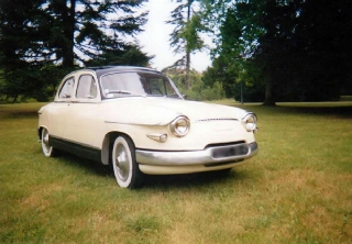 Panhard pl17 1961 beige/noir