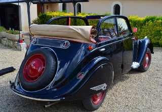 Peugeot 202 découvrable 1939 Noir