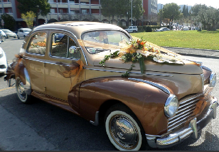 Peugeot 203 1952 2 tons Ocre