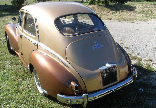 Peugeot 203 1952 2 tons Ocre
