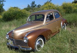Peugeot 203 1952 2 tons Ocre