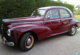 Peugeot 203 1955 Bordeaux