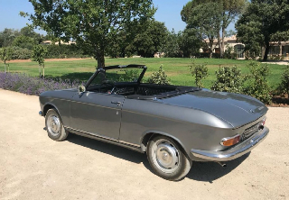 Peugeot 204 cabriolet 1968 Gris