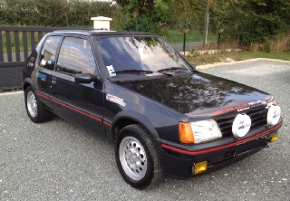 Peugeot 205 1989 gris