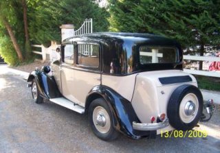 Peugeot 301 1934 Noir/Crème