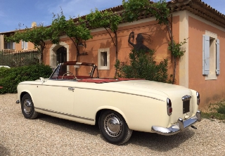 Peugeot 403 Cabriolet 1958 Crème