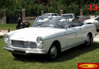 PEUGEOT 404 1966 BLANCHE