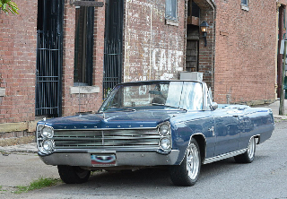 Plymouth SportFury 1967 bleu