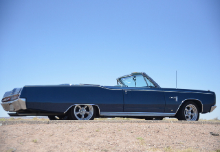 Plymouth SportFury 1967 bleu