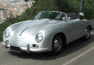 Porsche 356 intermeccanica 1958 Gris Metal