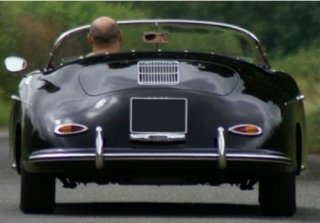 Porsche 356 Replica 1975 Noir
