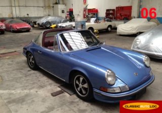 Porsche 911 2,4S Targa 1973 Bleue