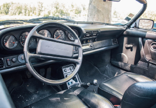Porsche 964 C4 1991 noire