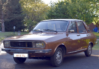 Renault 12 TL 1977 Beige métal