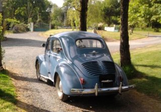 Renault 4cv 1954 Bleu