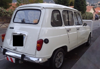 Renault 4l 1982 blanc