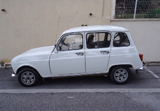 Renault 4l 1982 blanc