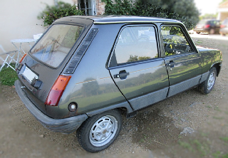 Renault 5 1984 grise