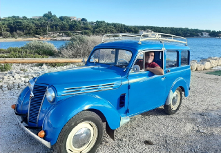 Renault Juva 4 1958 Bleu