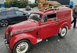 Renault Juva 4 1959 Rouge