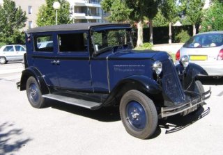 RENAULT KZ5 1931 BLEU ET NOIR