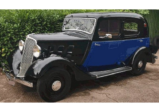 Renault Primaquatre 1934 Noir/Bleu