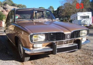 Renault R16 1976 Marron Metal