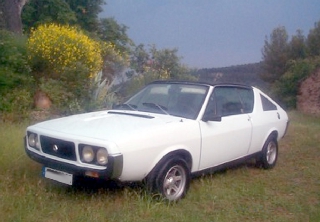 Renault R17 TS DECOUVRABLE 1978 Blanche