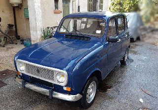 Renault R4 1984 Bleu marine